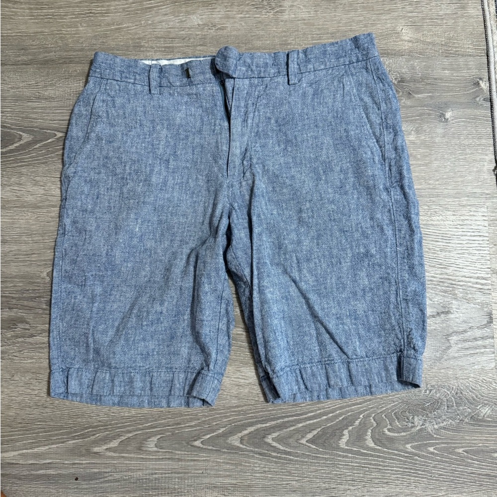 Linen men’s shorts